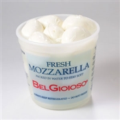 BelGioioso Fresh Mozzarella Cheese 2/3# Tubs Balls 10oz (6#)