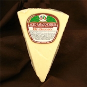 BelGioioso Aged Asiago Cheese 10# Case of Random Weight Wedges