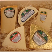 Italian Gourmet Cheese Sampler - 10 pounds! (5/2# Wedges)