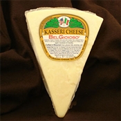 BelGioioso Kasseri Cheese 5# Case of Random Weight Wedges