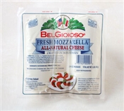 BelGioioso Fresh Mozzarella Cheese 6/2# Logs thermoform (12#)