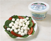 BelGioioso Fresh Mozzarella Cheese 6/8oz Cups 2.5g Pearls (3#)